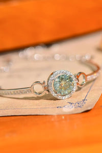 Thumbnail for 2 Carat Moissanite Platinum-Plated Bracelet