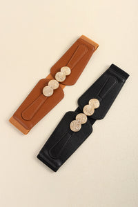 Thumbnail for Alloy Buckle Elastic Belt