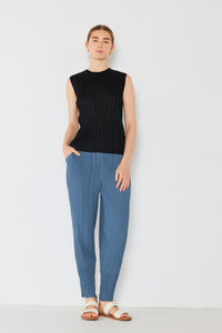 Thumbnail for Marina West Swim Pleated Relaxed-Fit Slight Drop Crotch Jogger