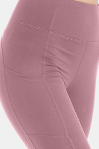 Thumbnail for Leggings Depot Wide Waistband High Waist Leggings