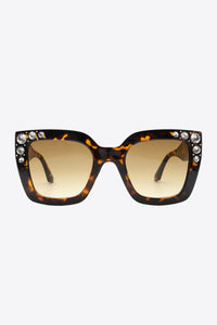 Thumbnail for Inlaid Rhinestone Polycarbonate Sunglasses