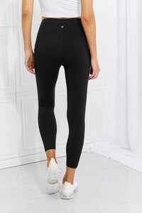 Thumbnail for Leggings Depot Full Size Strengthen and Lengthen Reflective Dot Active Leggings