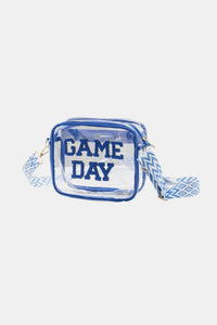 Thumbnail for Zenana GAME DAY Stadium Approved Transparent Crossbody Bag