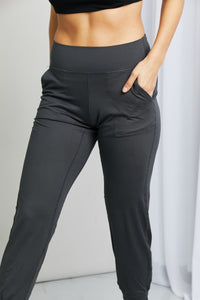 Thumbnail for Leggings Depot Full Size Wide Waistband Cropped Joggers