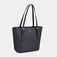 Thumbnail for David Jones PU Leather Tote Bag