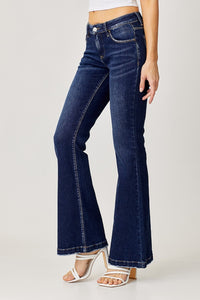 Thumbnail for RISEN Full Size Low Rise Flare Jeans