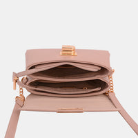 Thumbnail for David Jones PU Leather Crossbody Bag