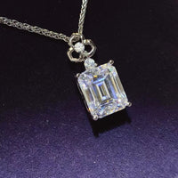 Thumbnail for 5 Carat Moissanite 925 Sterling Silver Necklace