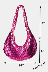 Thumbnail for Fame Sequin Disc Handbag