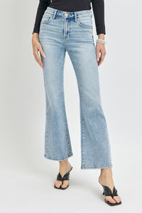 Thumbnail for RISEN Full Size High Rise Ankle Flare Jeans