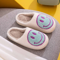 Thumbnail for Melody Smiley Face Slippers