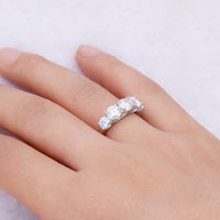 Thumbnail for 3.6 Carat Moissanite 925 Sterling Silver Ring