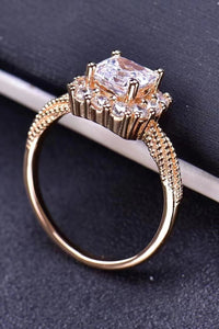 Thumbnail for 1 Carat Moissanite Twisted Ring