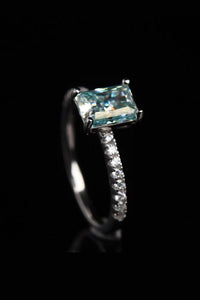 Thumbnail for 2 Carat Moissanite Ring