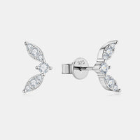 Thumbnail for Moissanite 925 Sterling Silver Stud Earrings