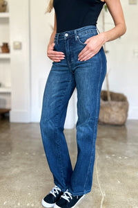 Thumbnail for Judy Blue Full Size Tummy Control Straight Jeans