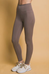 Thumbnail for Love Tree High Waist Leggings with Side Pockets