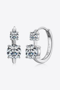 Thumbnail for 1.3 Carat Moissanite 925 Sterling Silver Earrings