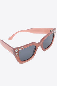 Thumbnail for Inlaid Rhinestone Polycarbonate Sunglasses