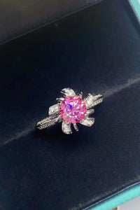 Thumbnail for 1 Carat Moissanite Flower-Shaped Ring