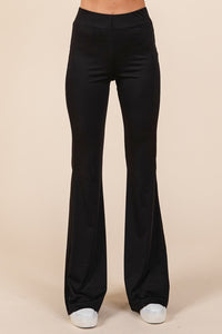 Thumbnail for Mittoshop Stretchy Soft Elastic Waist Flare Pants