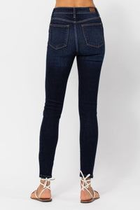 Thumbnail for Judy Blue Full Size High Waist Handsand Skinny Jeans