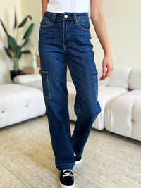 Thumbnail for Judy Blue Full Size High Waist Cargo Jeans