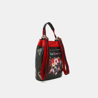 Thumbnail for Nicole Lee USA Multifunctional Bucket Bag Backpack