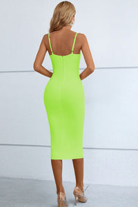 Thumbnail for Cutout Spaghetti Strap Bodycon Dress