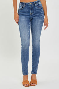 Thumbnail for RISEN Full Size Mid Rise Ankle Skinny Jeans