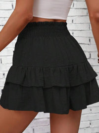 Thumbnail for Smocked Layered Shorts