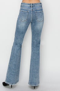 Thumbnail for RISEN Full Size Mid Rise Bootcut Jeans