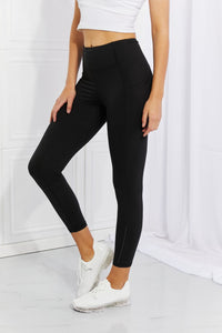 Thumbnail for Leggings Depot Full Size Strengthen and Lengthen Reflective Dot Active Leggings