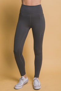 Thumbnail for Love Tree High Waist Leggings with Side Pockets