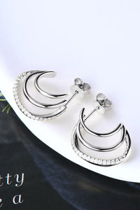 Thumbnail for Moissanite 925 Sterling Silver Earrings