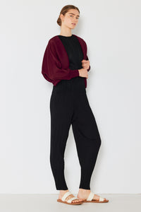 Thumbnail for Marina West Swim Pleated Relaxed-Fit Slight Drop Crotch Jogger