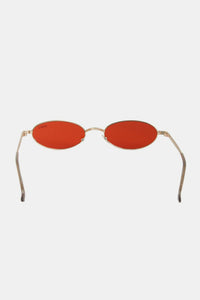 Thumbnail for Nicole Lee USA Metal Frame Finley Oval Sunglasses