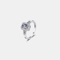 Thumbnail for 1 Carat Moissanite 925 Sterling Silver Ring