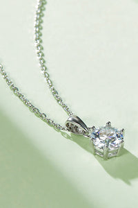 Thumbnail for 1 Carat Moissanite 925 Sterling Silver Necklace