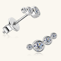 Thumbnail for Moissanite 925 Sterling Silver Stud Earrings