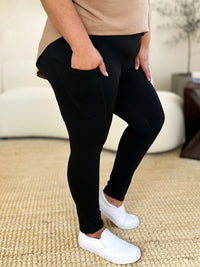 Thumbnail for Wide Waistband Sports Leggings