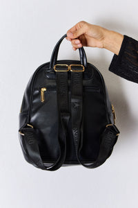 Thumbnail for David Jones PU Leather Backpack