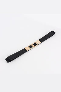 Thumbnail for Geometric Double Buckle Elastic Belt