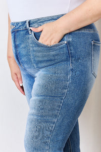 Thumbnail for RISEN Full Size High Rise Ankle Flare Jeans