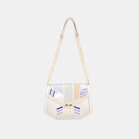 Thumbnail for David Jones Geometric Print Crossbody Bag