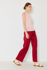 Thumbnail for Marina West Swim Pleated Elastic-Waist Straight Pants