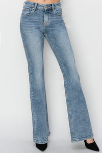 Thumbnail for RISEN Full Size Mid Rise Bootcut Jeans