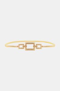 Thumbnail for Square Shape Zinc Alloy Buckle Iron Belt