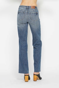 Thumbnail for Judy Blue Full Size Tummy Control Straight Jeans