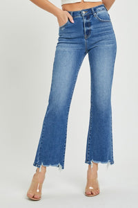 Thumbnail for RISEN High Rise Straight Jeans